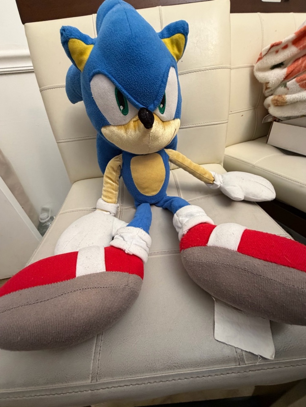 SEGA Sonic the Hedgehog Plush Doll Stuffed Toy 24" Huge Jumbo Big